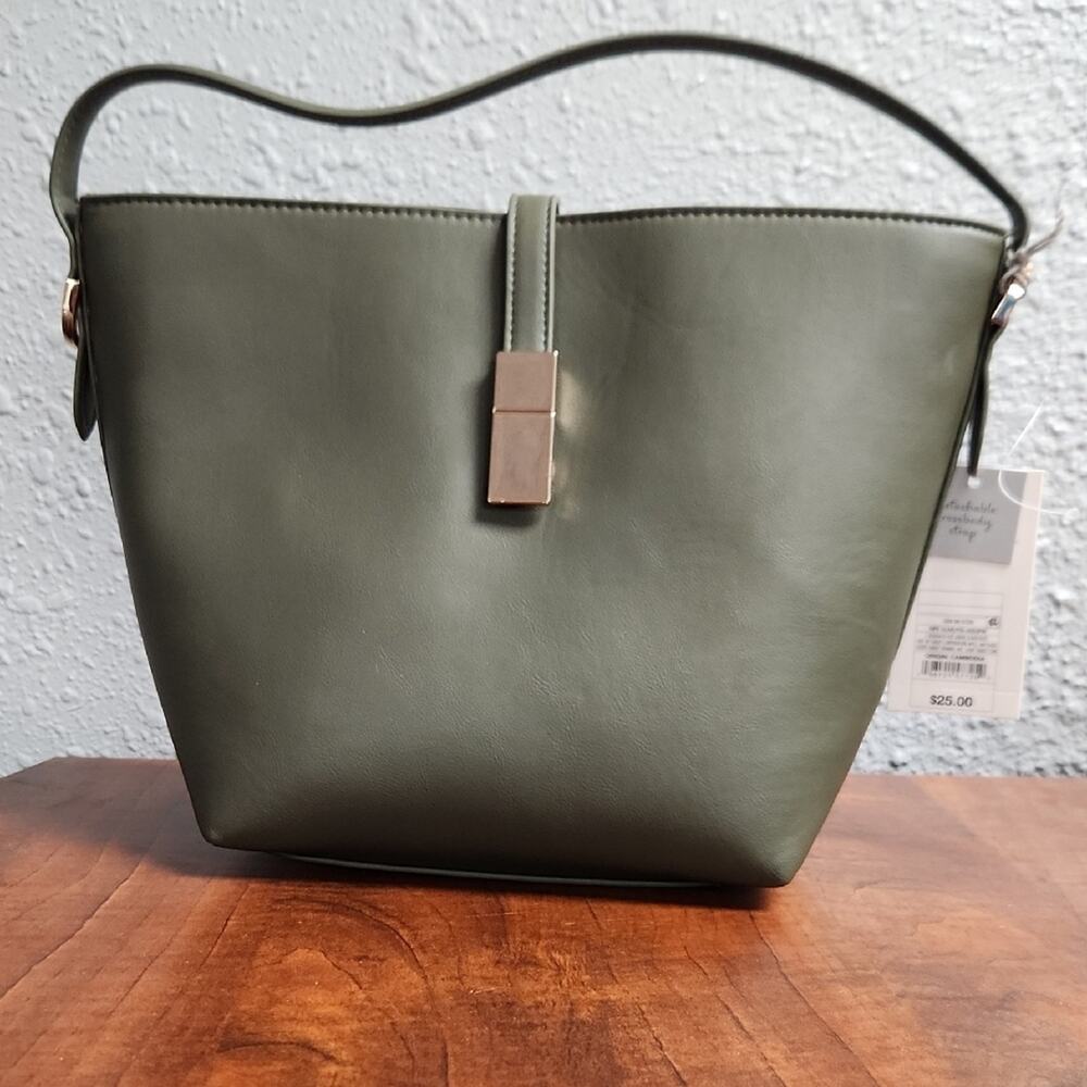 a new day Olive Green Shoulder Bag